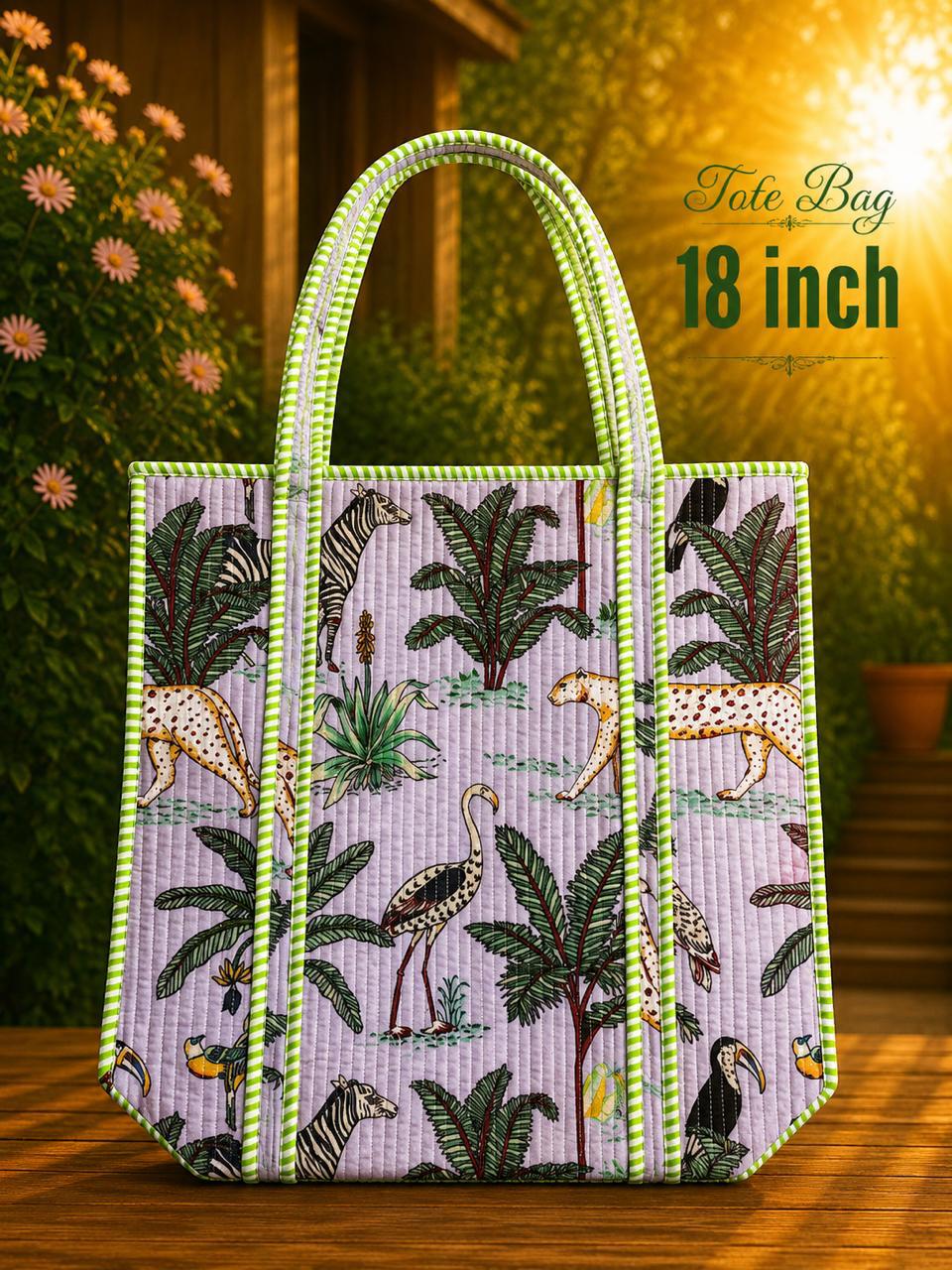 Safari tote bag